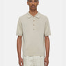 CLOSED-Polo in Cotone Extrafine Sabbia-TRYME Shop