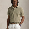 RALPH LAUREN-Polo Tinta in Capo Custom Slim Fit Oliva-TRYME Shop