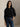 RALPH LAUREN-Felpa Collo Polo con Bottoni Nera-TRYME Shop