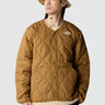 THE NORTH FACE-Giacca Trapuntata con Imbottitura Marrone-TRYME Shop
