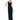 NORMA KAMALI-Abito Lungo in Jersey con Scollo all'Americana Nero-TRYME Shop