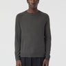 CLOSED-Maglia in Lana Merino con Manica Raglan Asfalto-TRYME Shop