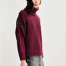 ESSENTIEL ANTWERP-Dolcevita con Strass in Vetro Borgogna-TRYME Shop