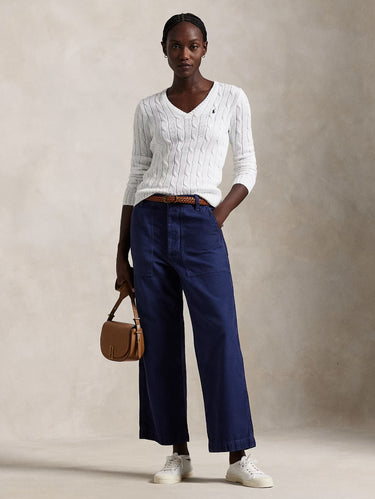 Hose mit weitem Bein Ricky in Blau