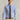 RALPH LAUREN-Camicia in Popeline Elasticizzato a Righe Blu/Bianco-TRYME Shop