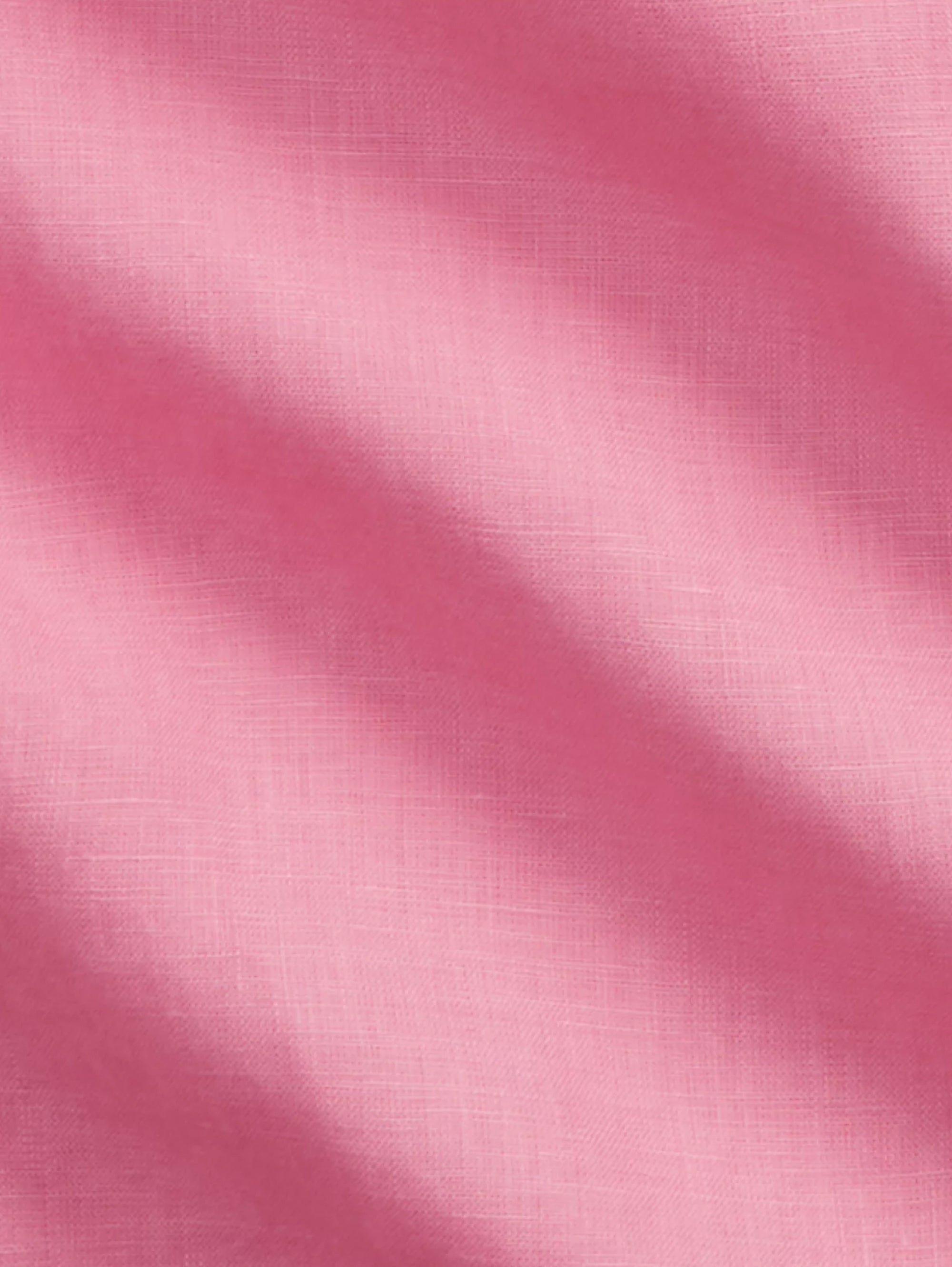 Rosa Slim-Fit-Leinenhemd