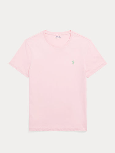T-shirt Col Rond Custom Slim Fit Rose