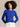 RALPH LAUREN-Maglia a Trecce in Cotone Blu Royal-TRYME Shop