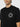 T-shirt con Logo Compass sul Petto Nero
