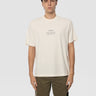 STONE ISLAND-T-shirt con Motivo Compass Posteriore Avorio-TRYME Shop
