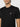 T-shirt con Patch Logo Compass sul Petto Nero
