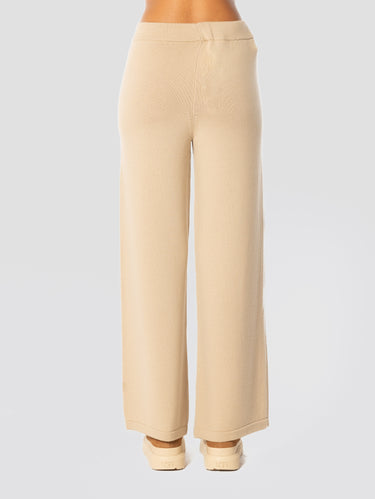 Rechte Gebreide Broek Albino