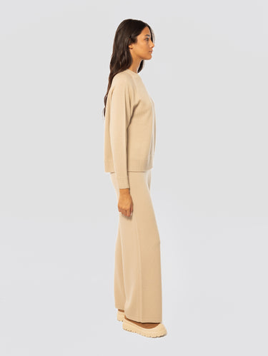 Rechte Gebreide Broek Albino