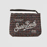 MC2 SAINT BARTH-Pochette in Tweed con Lurex Nero-TRYME Shop
