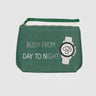 MC2 SAINT BARTH-Pochette Soffice al Tatto Busy From Day To Night Verde-TRYME Shop