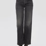 MOTHER-Jeans Gamba Dritta e Larga Grigio-TRYME Shop