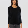 NOTSHY-Maglia Girocollo in Cashmere Nero-TRYME Shop