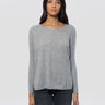 NOTSHY-Maglia Girocollo in Cashmere Grigio-TRYME Shop