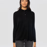 NOTSHY-Maglia Polo in Cashmere Nero-TRYME Shop