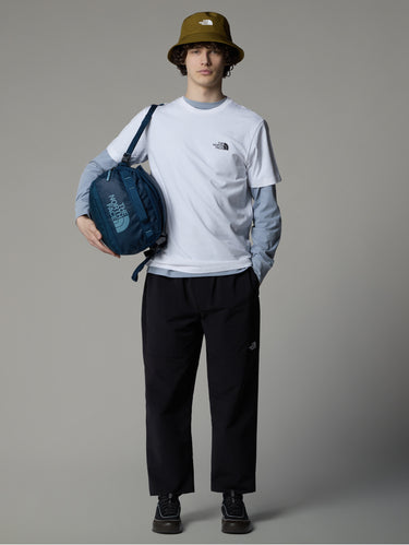 T-shirt Regular Fit con Logo Bianco