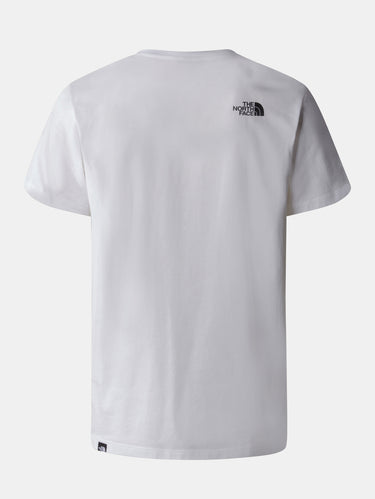 T-shirt Regular Fit con Logo Bianco