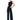 NORMA KAMALI-Tuta Girocollo in Jersey Nero-TRYME Shop