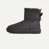 UGG-Stivali Mini Bailey Bow con Fiocco Ossidiana-TRYME Shop