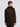 ASPESI-Giubbotto Midi con Cappuccio in Double di Lana Marrone-TRYME Shop