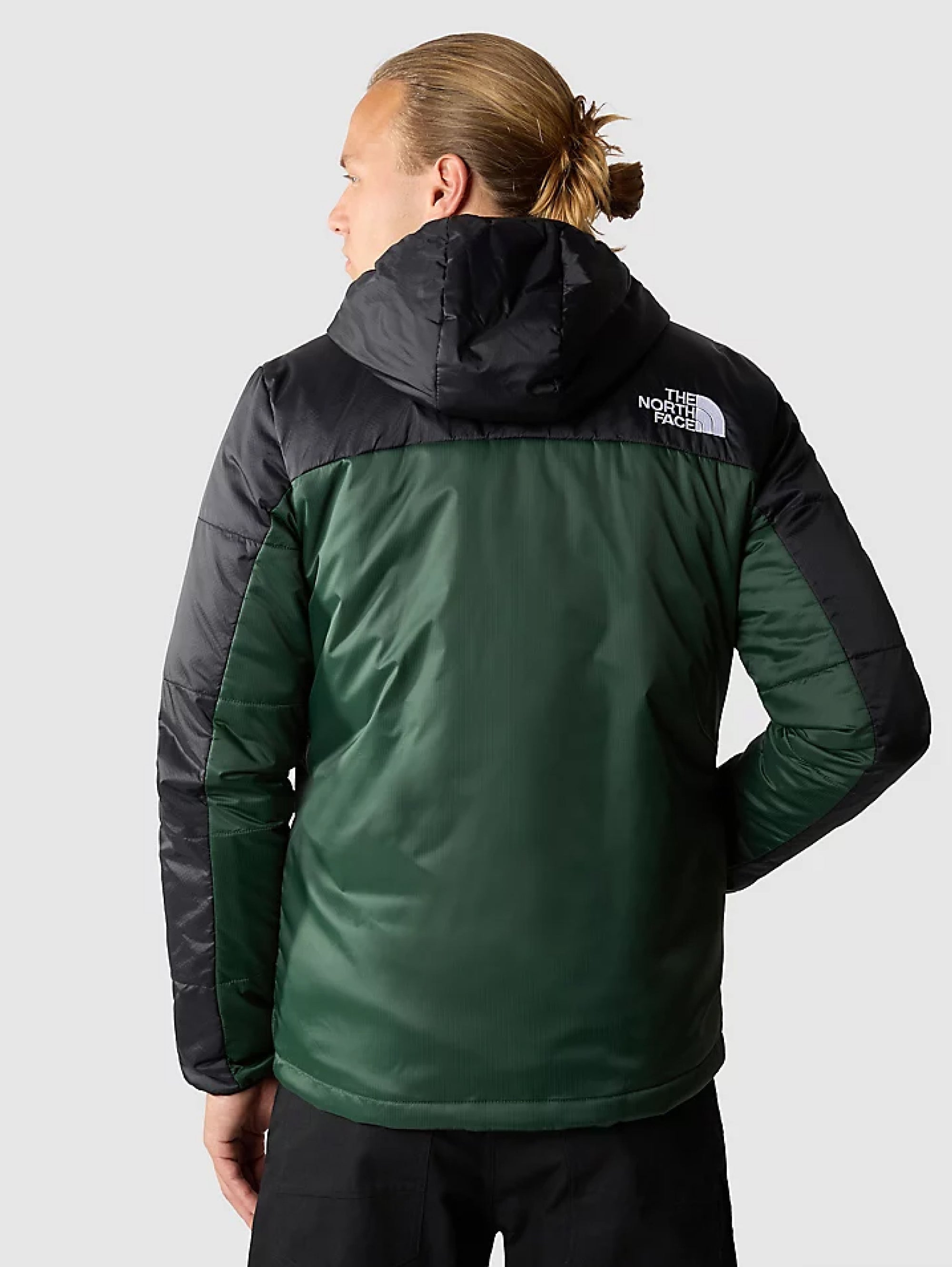 Himalayan Light Green/Black Hooded Jacket