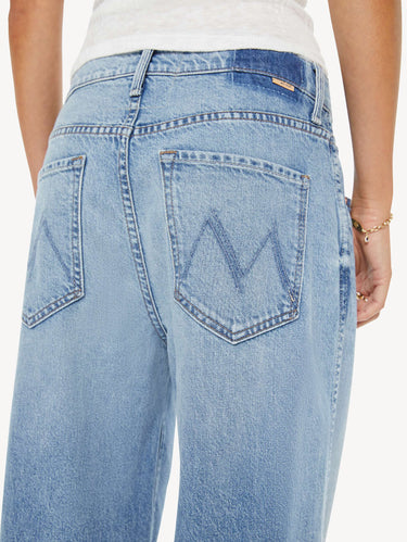 Mid-Waist Jeans mit schmal zulaufendem Bein in Blau
