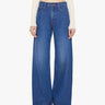 MOTHER-Jeans Vita Alta e Gamba Ampia Blu-TRYME Shop