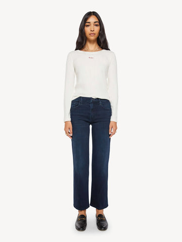 Jeans Vita Media e Gamba Dritta Blu
