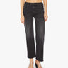 MOTHER-Jeans Vita Media e Gamba Dritta Rambler Nero-TRYME Shop