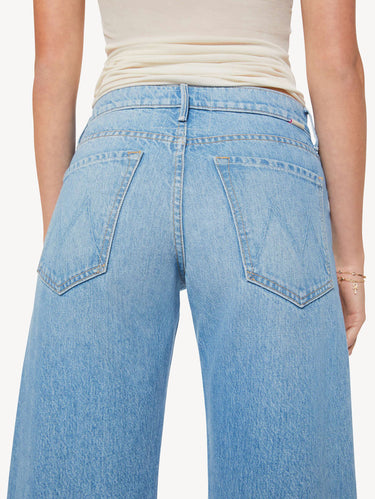Jeans Barrel mit weitem Schnitt in Blau