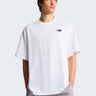THE NORTH FACE-T-shirt Girocollo in Cotone Bianco-TRYME Shop