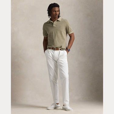 Polo, capo-gefärbt, Custom Slim Fit Oliv