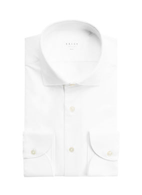 XACUS-Camicia Active Shirt in Twill Bianco-TRYME Shop