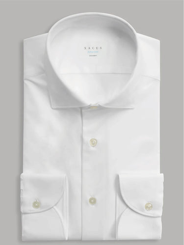 Aktives Hemd aus Twill in Weiß