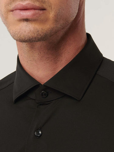 Camicia Active Shirt in Twill Nero