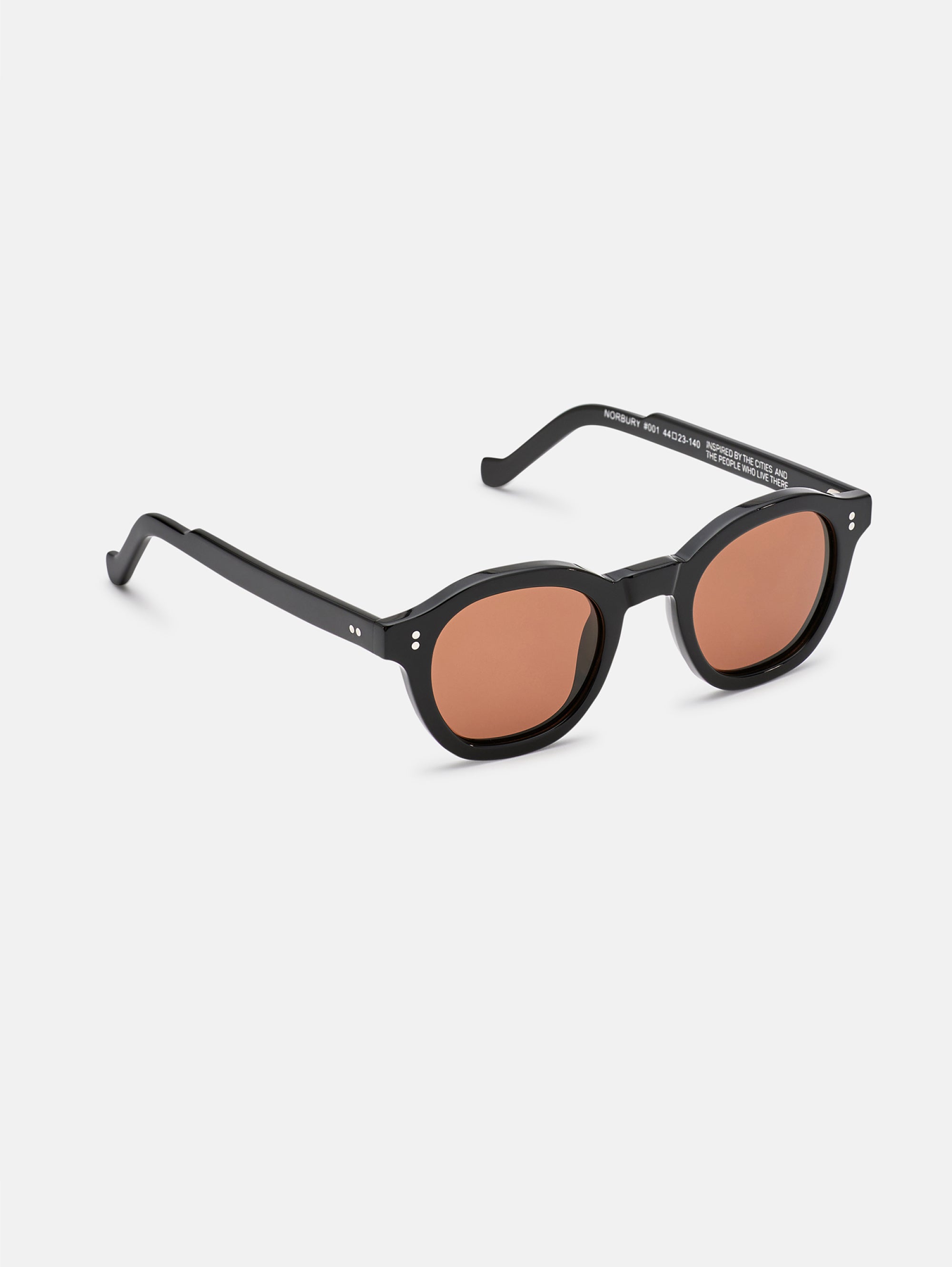 Norbury Sunglasses Black/Brown
