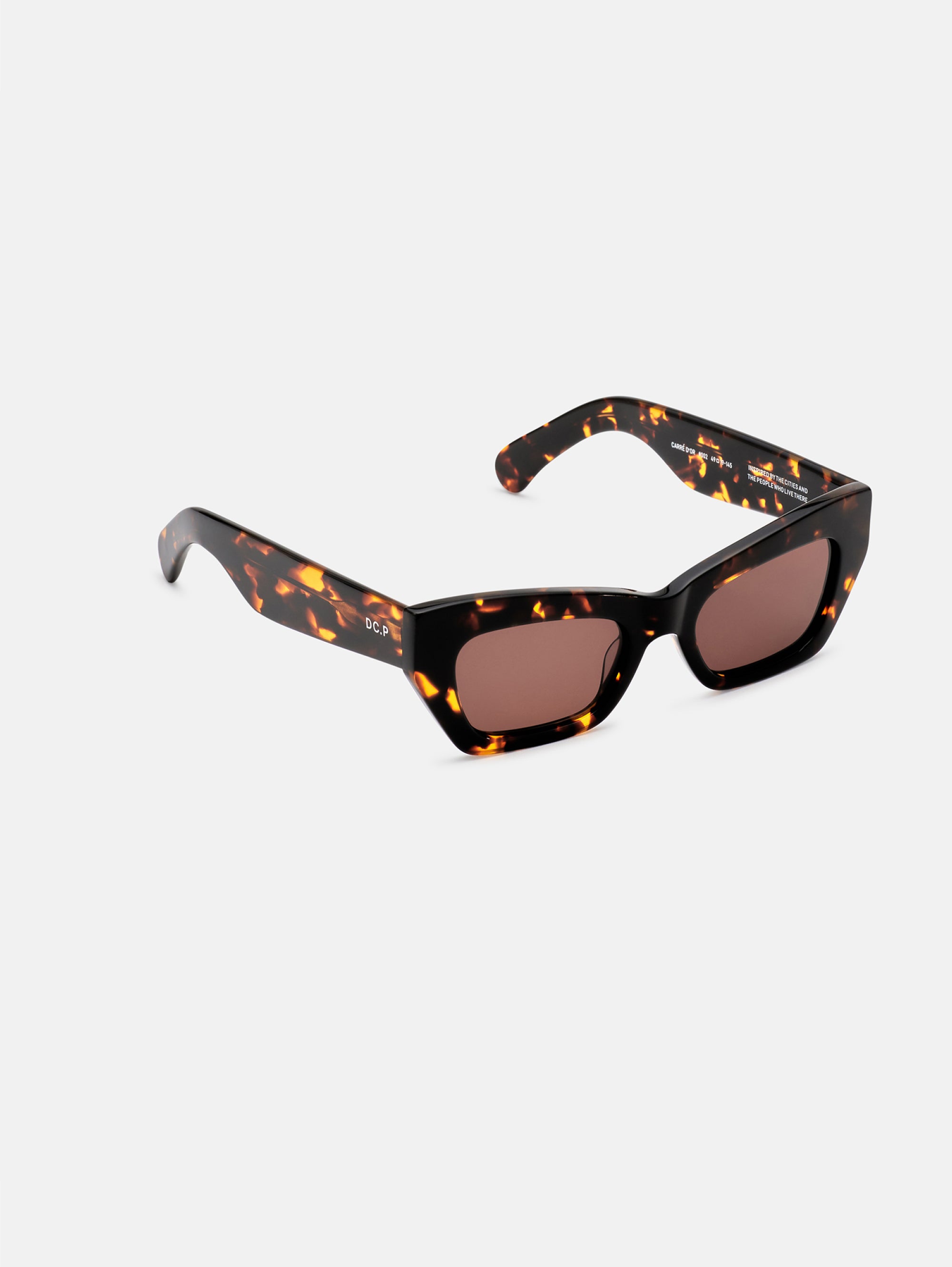 Brown Carrè D'or Sunglasses