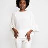 P.A.R.O.S.H.-Blusa con Ruches Panna-TRYME Shop