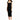 PINKO-Abito Lungo Aderente Nero-TRYME Shop