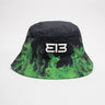 313-Cappello Bucket con Fiamme Verde-TRYME Shop