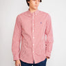RALPH LAUREN-Camicia a Righe Rosso/Bianco-TRYME Shop