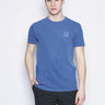 MANUEL RITZ-T-shirt in cotone piquet Blu-TRYME Shop