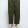 PINKO-Pantaloni Carrot Fit con Pinces Verde-TRYME Shop