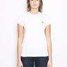 RALPH LAUREN-T-shirt basica in cotone Bianco-TRYME Shop