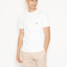 RALPH LAUREN-T-shirt con Taschino Bianco-TRYME Shop
