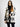 TWIN SET-Cardigan Jacquard con Palme e Righe Multicolore-TRYME Shop